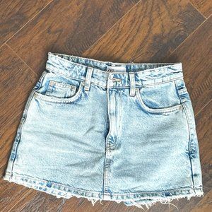 Zara Demin Skort Size S
